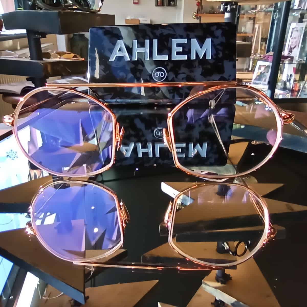 Ahlem Eyewear at the focal rooms, a Boutique opticians in